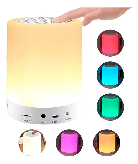 Lámpara Parlante Touch Inteligente con Bluetooth