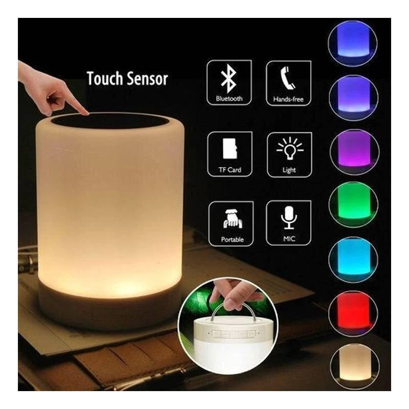 Lámpara Parlante Touch Inteligente con Bluetooth